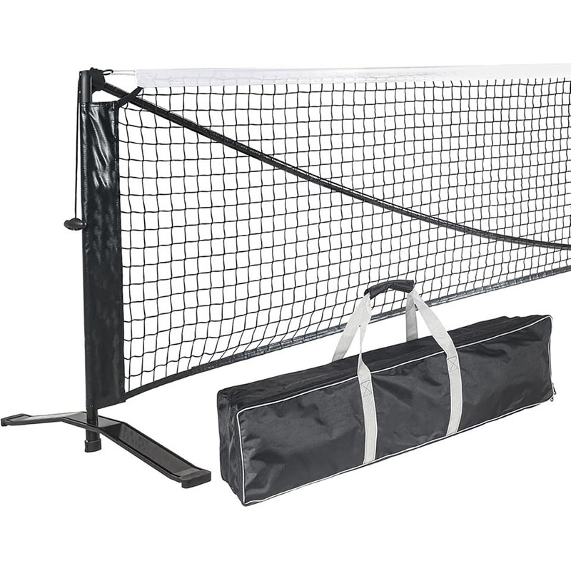 Aluminized Portable Pickleball Net Wholesale Price for Indoor for Training Professional Foldable Pickleball Net Outdoor