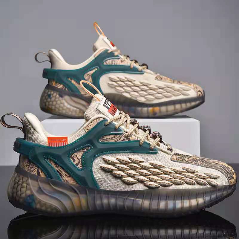 Men's Summer Breathable Mesh Casual 2024 New Running Shoes Coconuts Shoes China-Chic Sporty Trendy Sneakers
