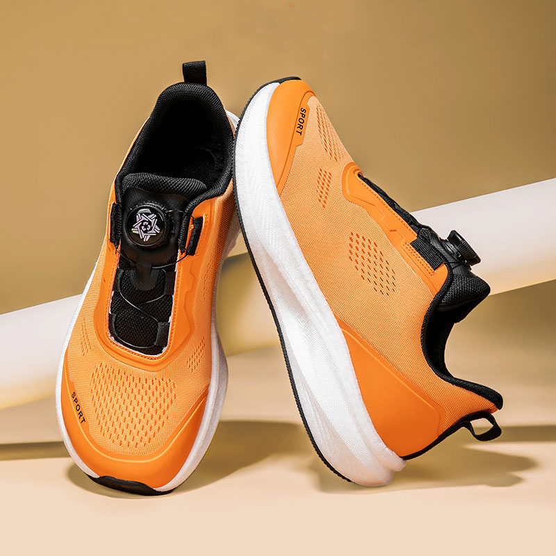 2025 New Style Wide-Headed Men's Shoes with Soft Soles, Black Wide Last, Men's Headwear Sports Flyknit Sneakers