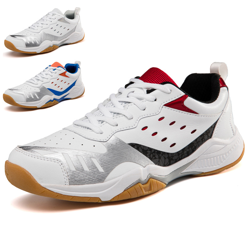 Cross-border foreign trade new badminton shoes for men and women, outdoor sports training shoes, outdoor sports tennis shoes, anti-slip and wear-resistant